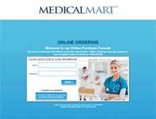 Tablet Screenshot of medicalmart.partnerconnects.com